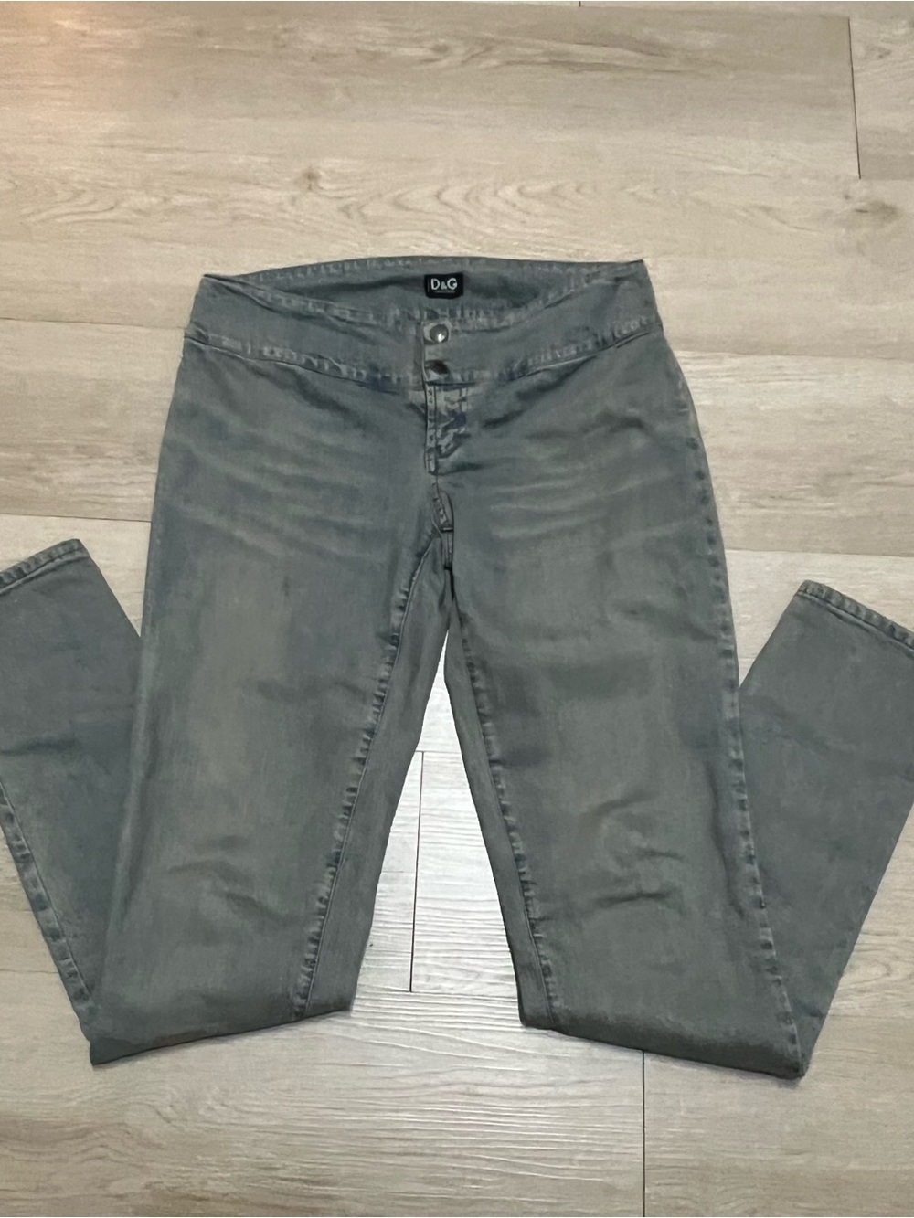 Dolce & Gabbana Jeans Women’s 30/44 Skinny Distressed Ankle Zip Italy